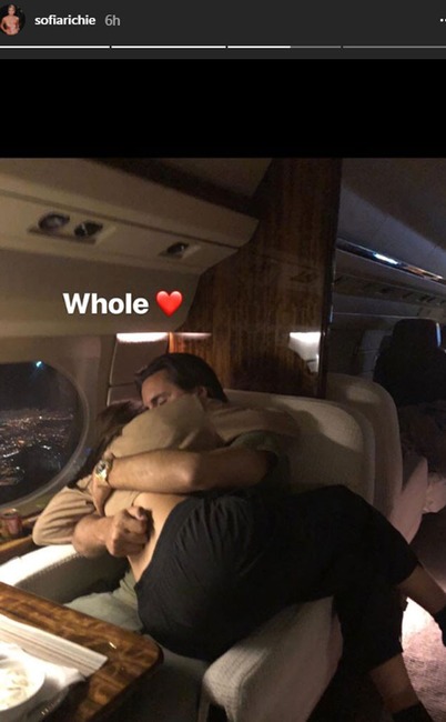 Sofia Richie, Scott Disick